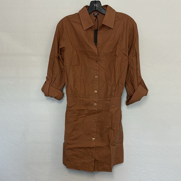 Monrow Dresses & Skirts - Monrow Sahara Poplin Shirt Dress NWT